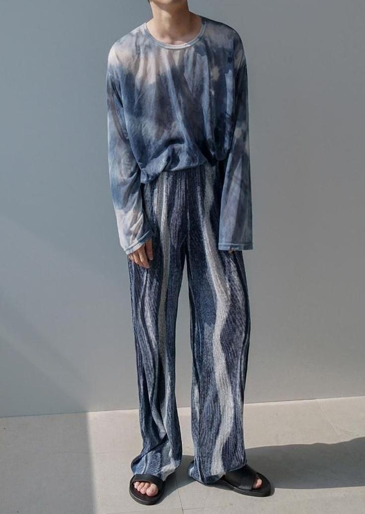 Relaxed Chic Pleated Wideleg Trousers
