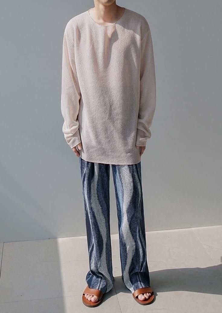 Relaxed Chic Pleated Wideleg Trousers