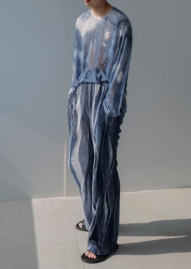 Relaxed Chic Pleated Wideleg Trousers