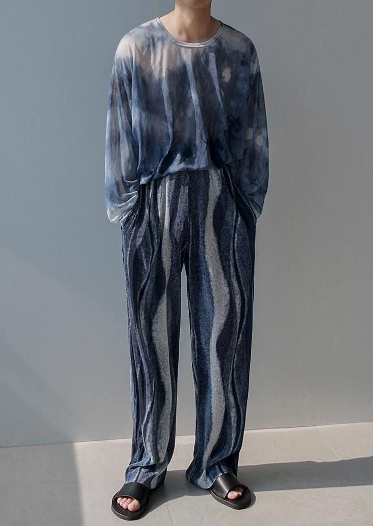Relaxed Chic Pleated Wideleg Trousers