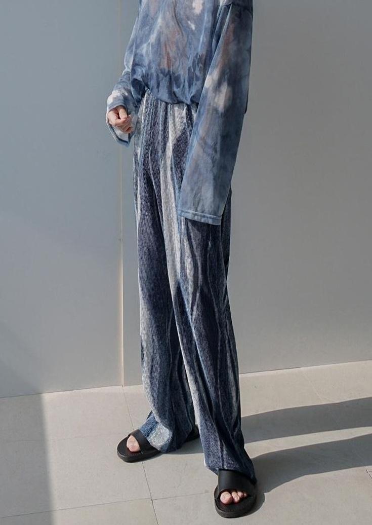 Relaxed Chic Pleated Wideleg Trousers