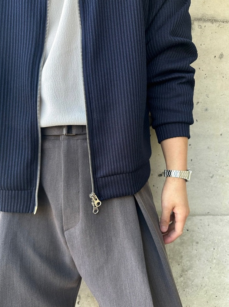 Relaxed Fit Casual High Collar Jacket