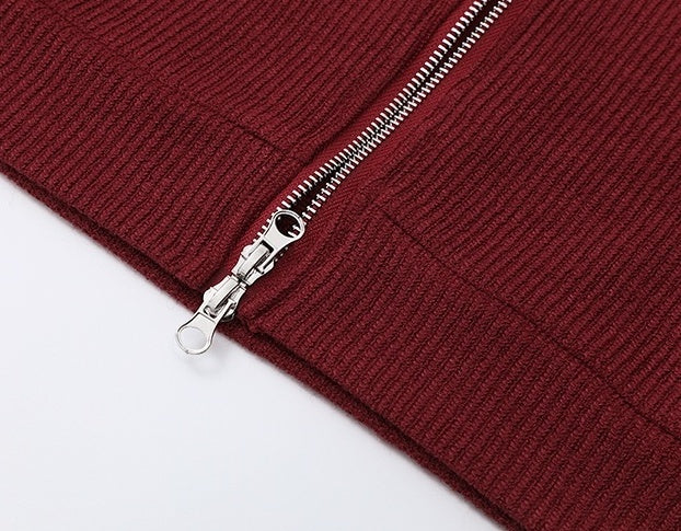Relaxed Fit Casual High Collar Jacket