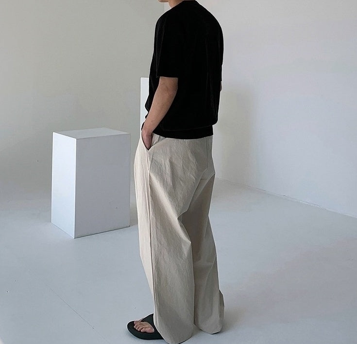 Relaxed Fit Casual Trousers