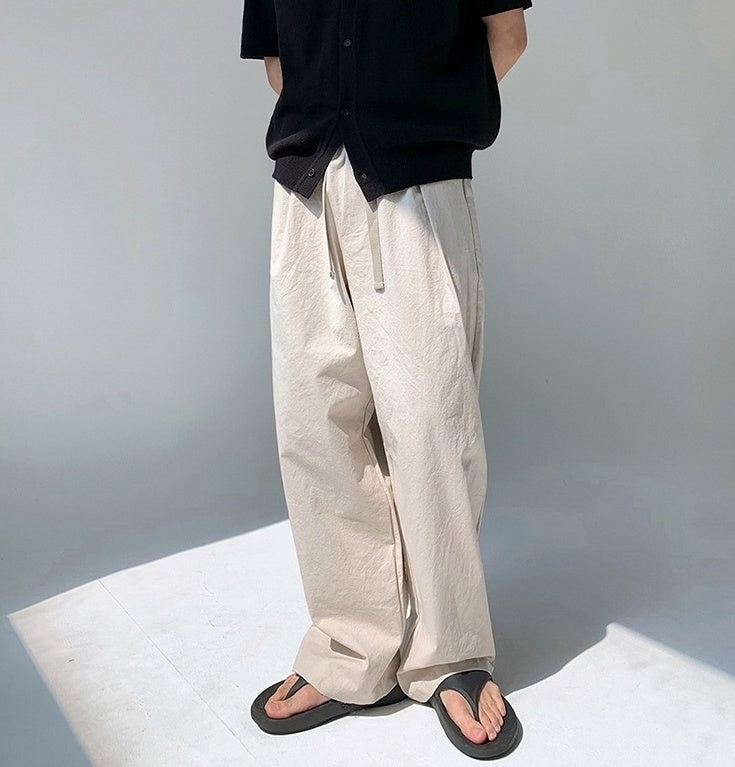 Relaxed Fit Casual Trousers