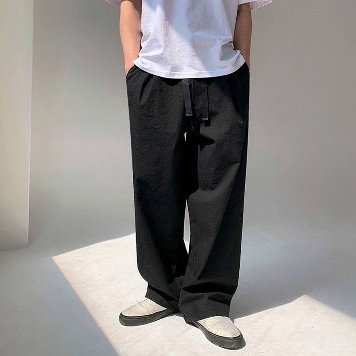 Relaxed Fit Casual Trousers