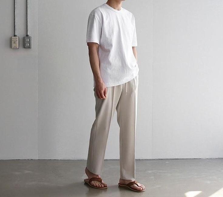 Relaxed Fit Casual Trousers