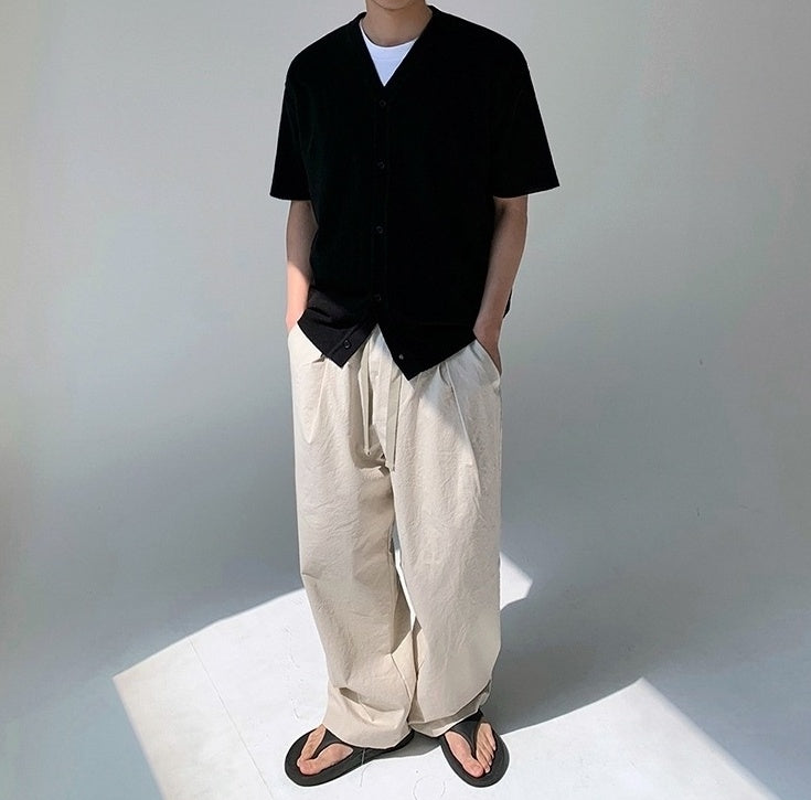 Relaxed Fit Casual Trousers