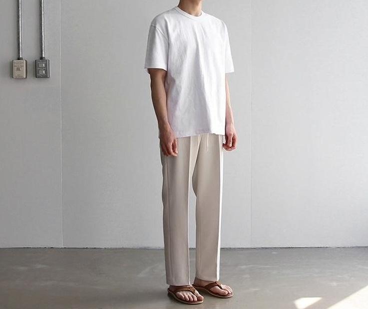 Relaxed Fit Casual Trousers