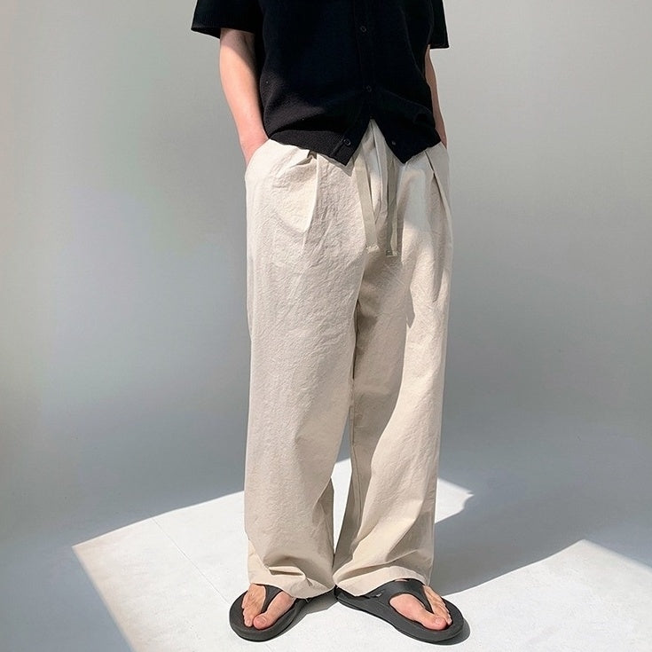 Relaxed Fit Casual Trousers