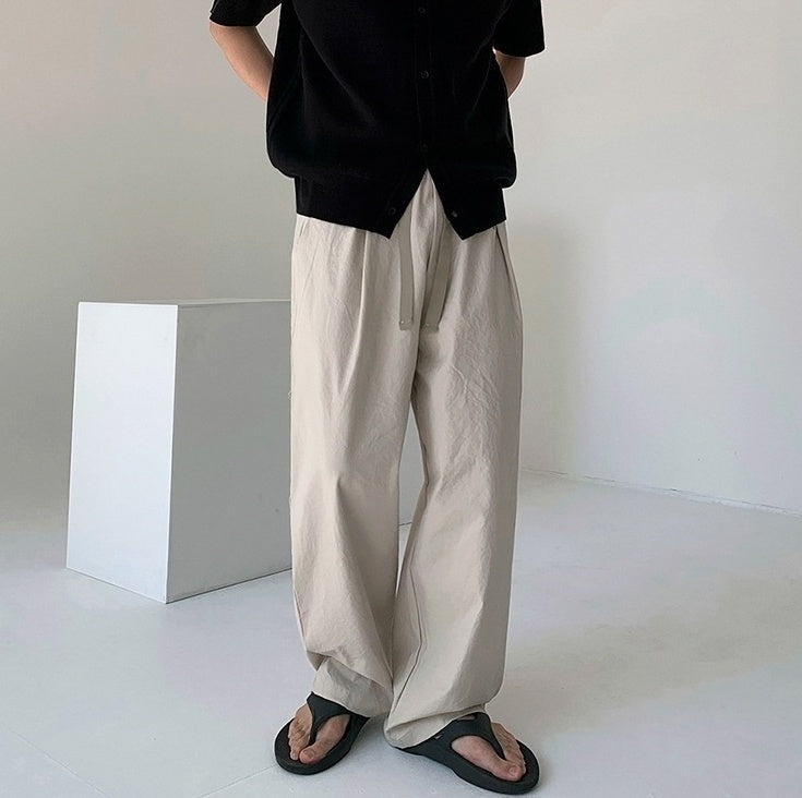 Relaxed Fit Casual Trousers