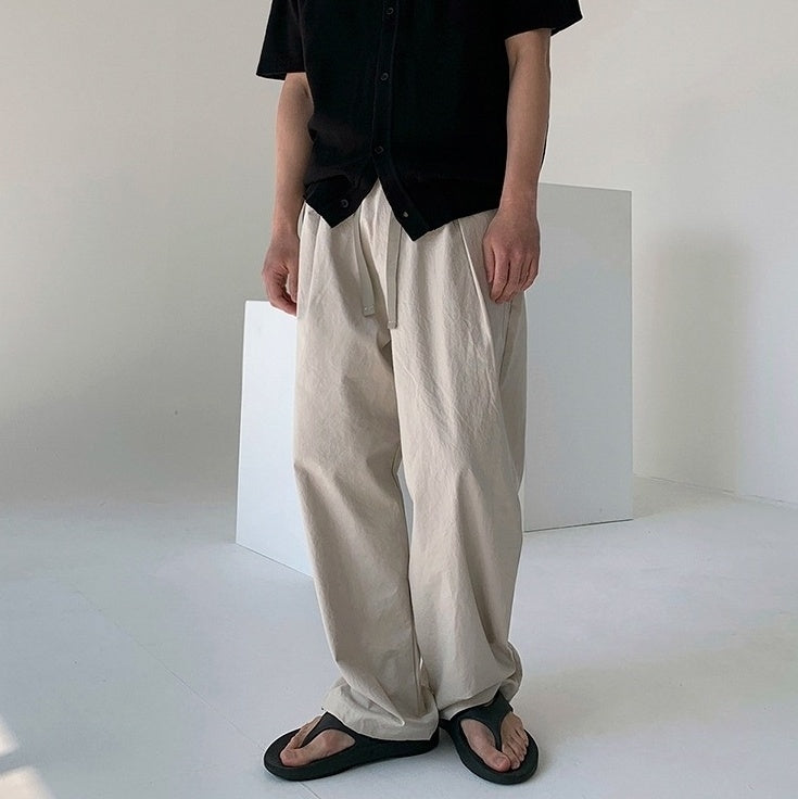 Relaxed Fit Casual Trousers