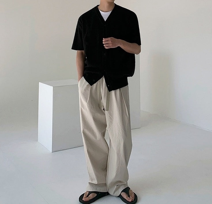 Relaxed Fit Casual Trousers