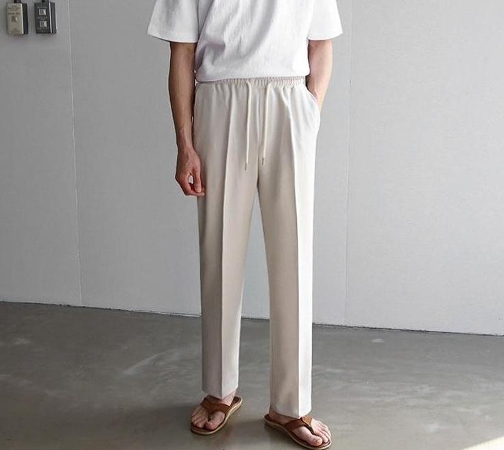 Relaxed Fit Casual Trousers