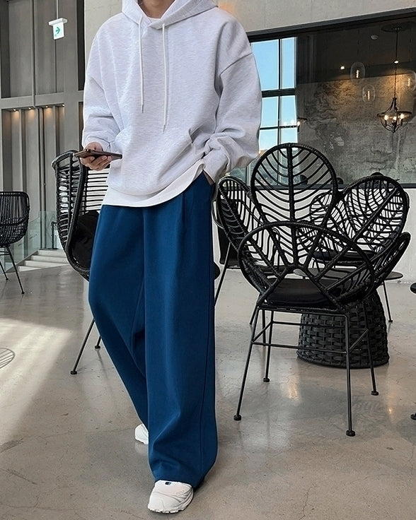 Relaxed Fit Casual Wide Leg Lounge Pants