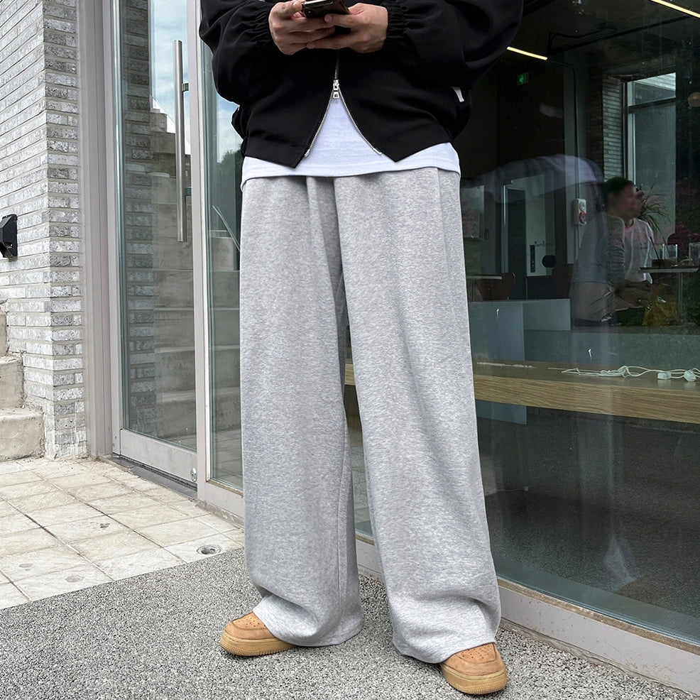 Relaxed Fit Casual Wide Leg Lounge Pants