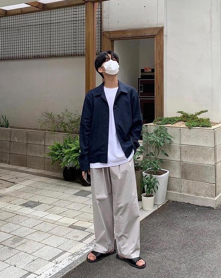 Relaxed Fit Casual Wide Leg Pants