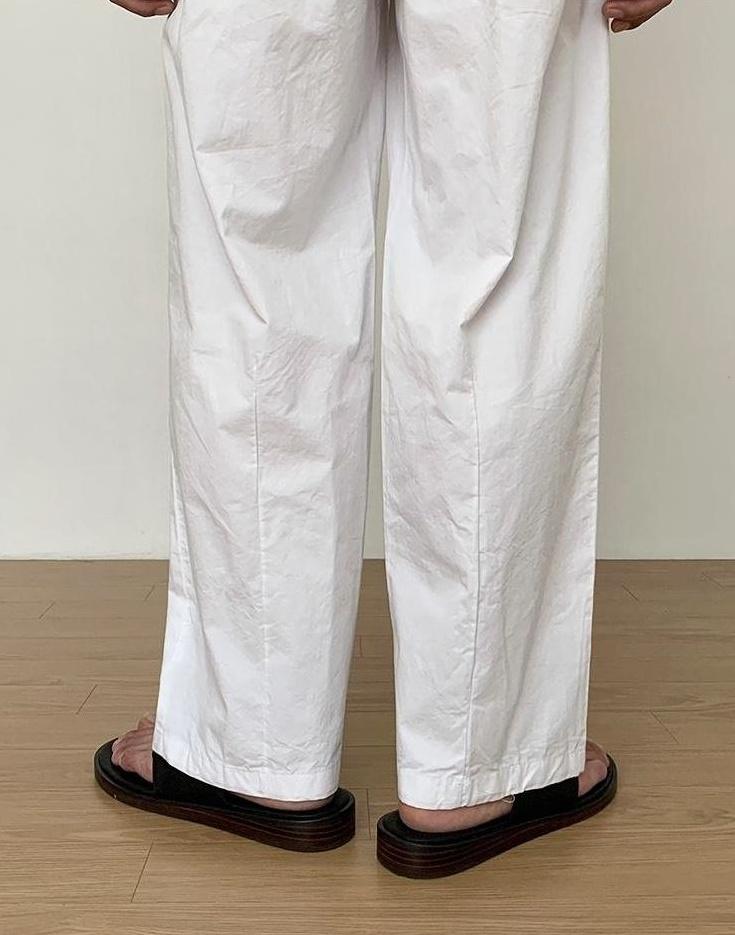 Relaxed Fit Casual Wide Leg Pants
