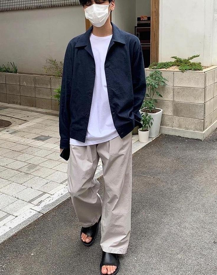 Relaxed Fit Casual Wide Leg Pants