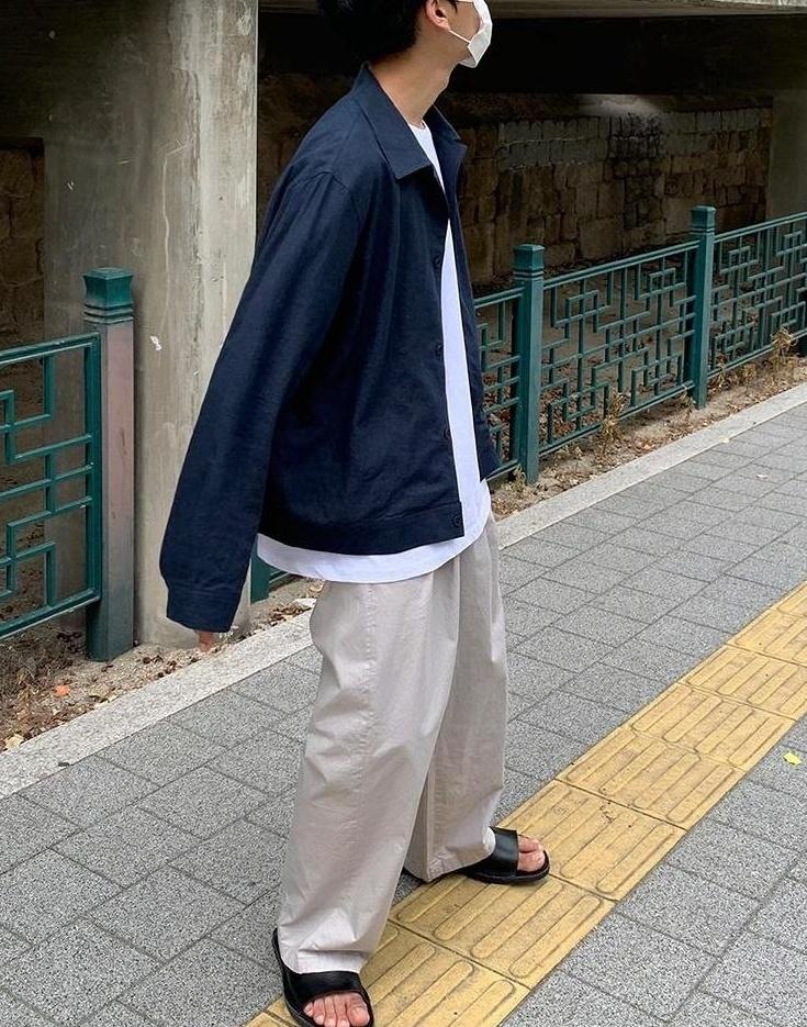 Relaxed Fit Casual Wide Leg Pants