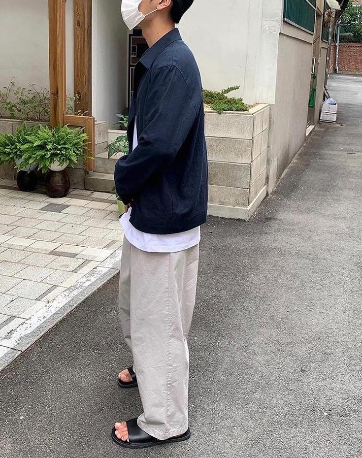 Relaxed Fit Casual Wide Leg Pants