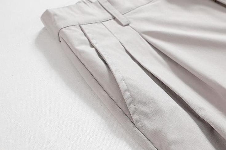 Relaxed Fit Casual Wide Leg Pants