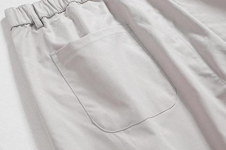 Relaxed Fit Casual Wide Leg Pants