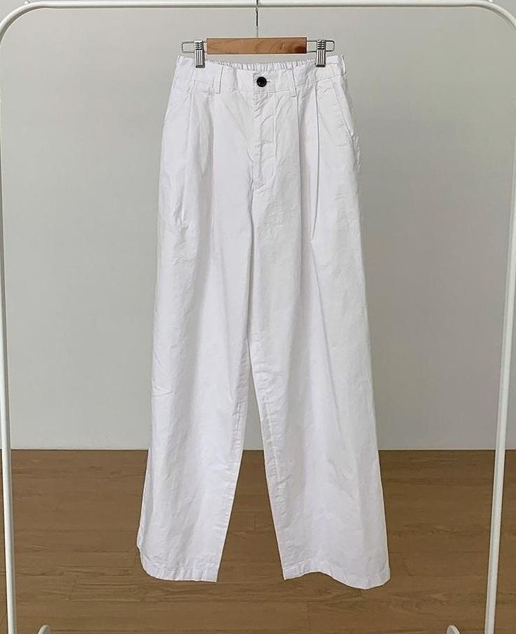 Relaxed Fit Casual Wide Leg Pants