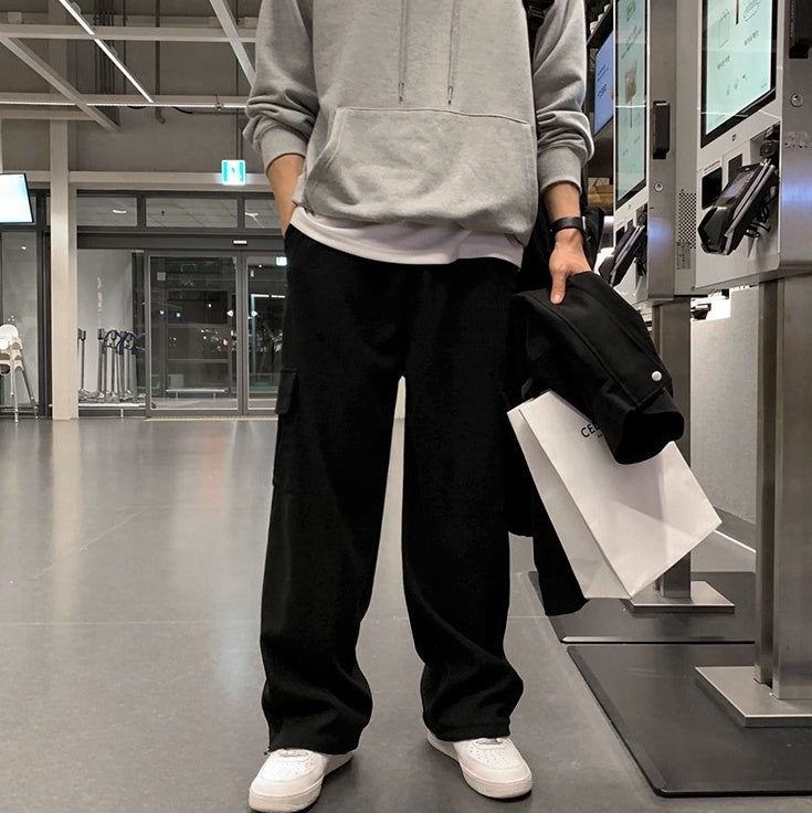 Relaxed Fit Casual Workwear Pants