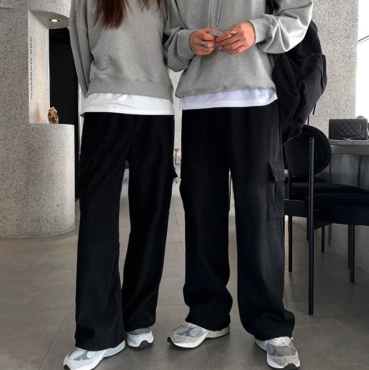 Relaxed Fit Casual Workwear Pants