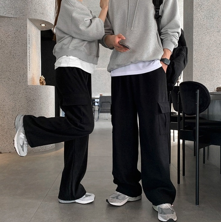 Relaxed Fit Casual Workwear Pants