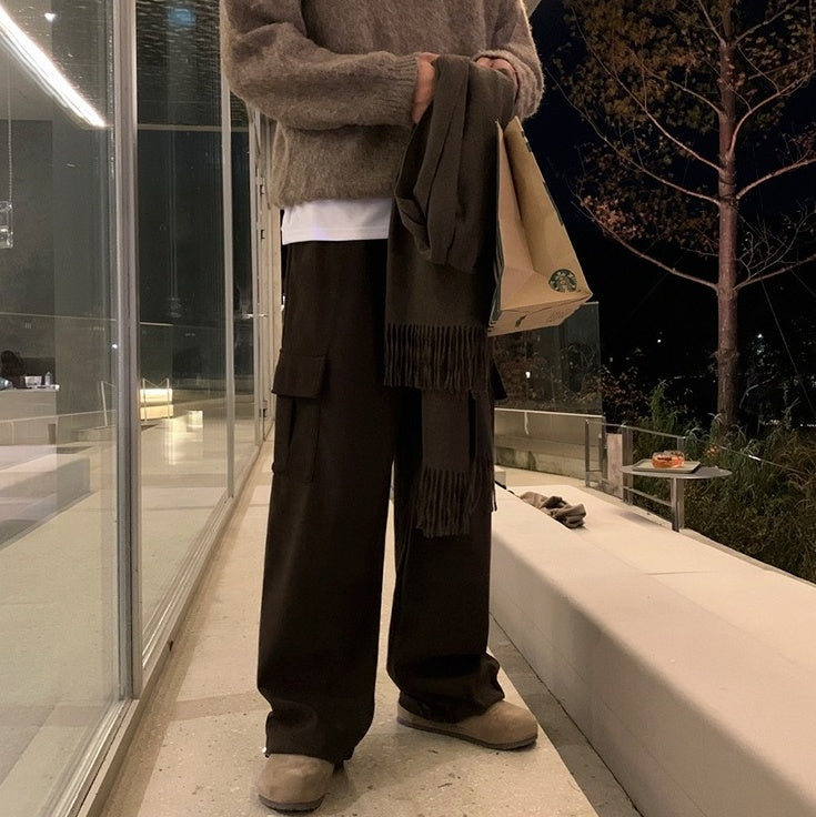 Relaxed Fit Casual Workwear Pants