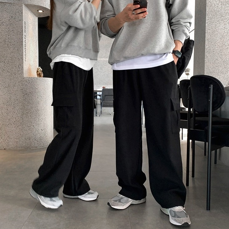 Relaxed Fit Casual Workwear Pants