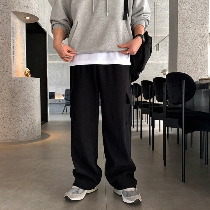 Relaxed Fit Casual Workwear Pants