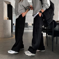 Relaxed Fit Casual Workwear Pants
