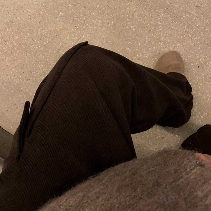 Relaxed Fit Casual Workwear Pants