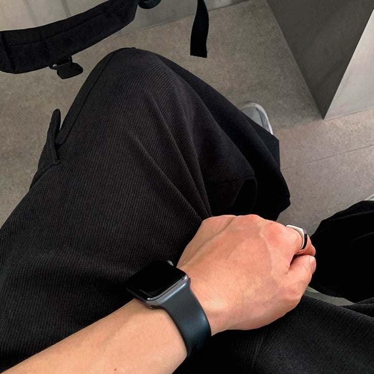 Relaxed Fit Casual Workwear Pants
