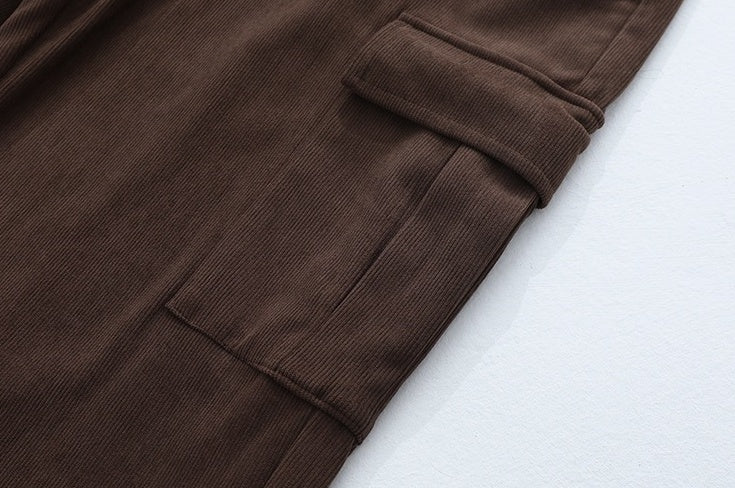 Relaxed Fit Casual Workwear Pants