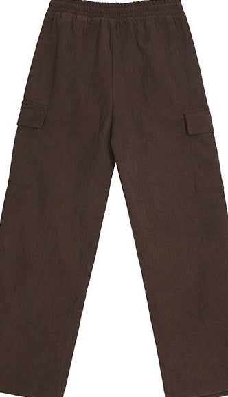 Relaxed Fit Casual Workwear Pants