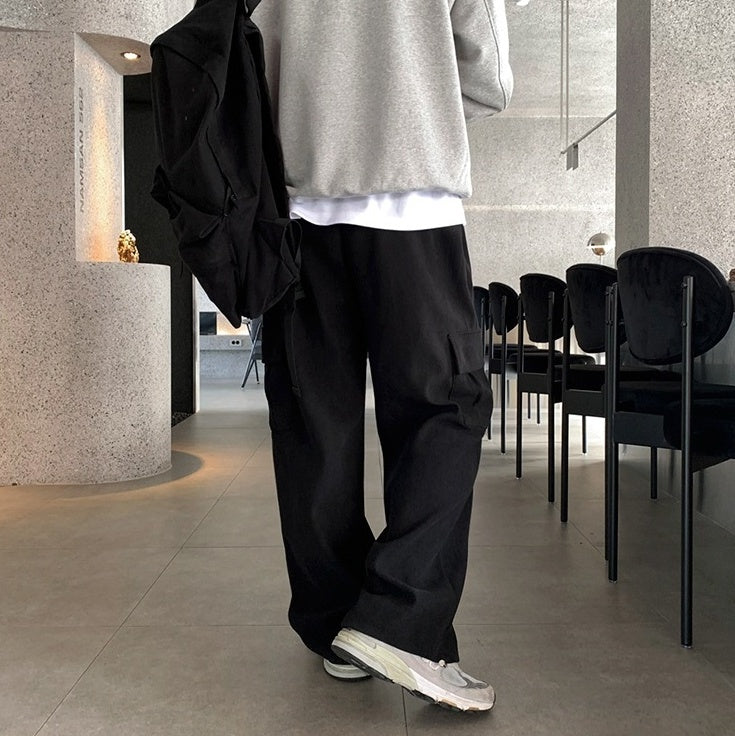 Relaxed Fit Casual Workwear Pants