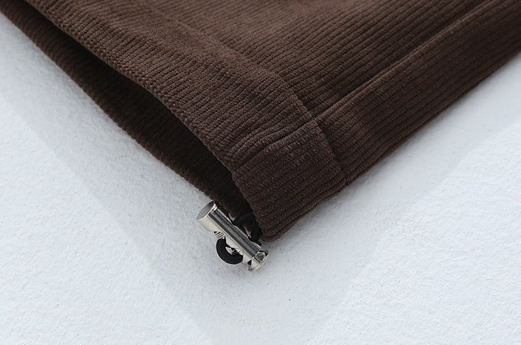 Relaxed Fit Casual Workwear Pants