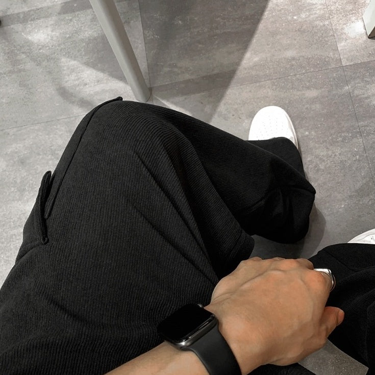Relaxed Fit Casual Workwear Pants