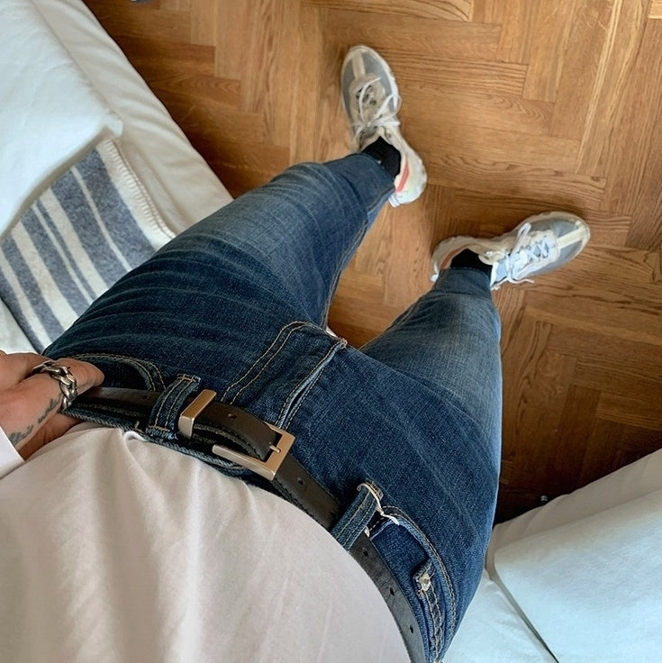 Relaxed Fit Denim Pants