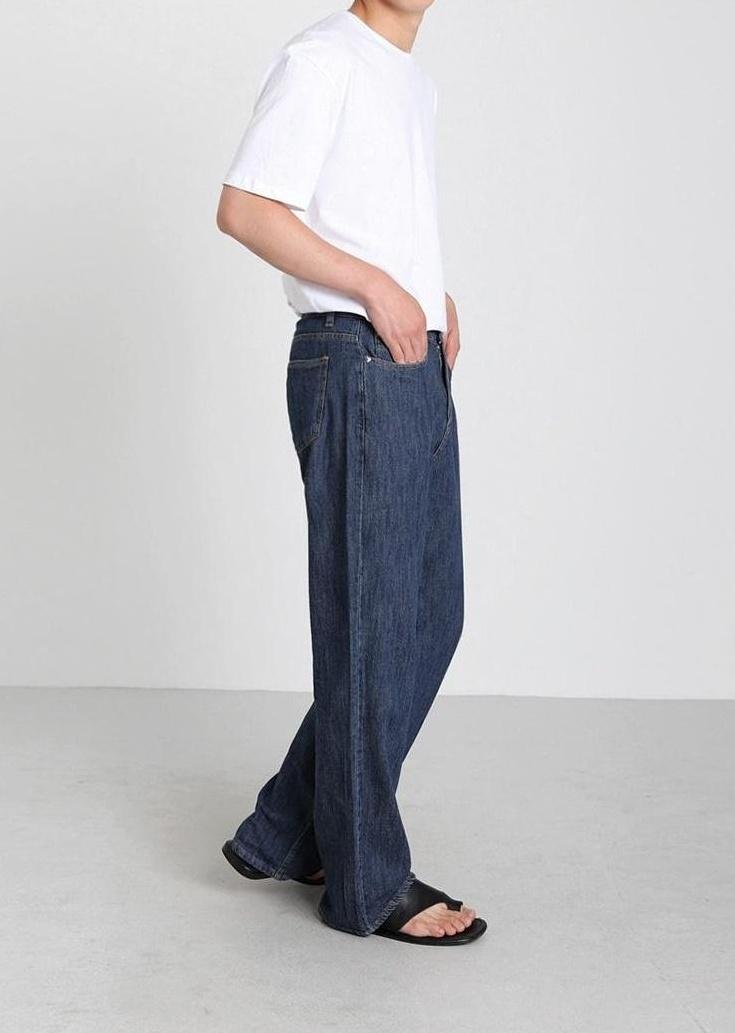 Relaxed Fit Denim Trousers