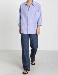 Relaxed Fit Denim Trousers