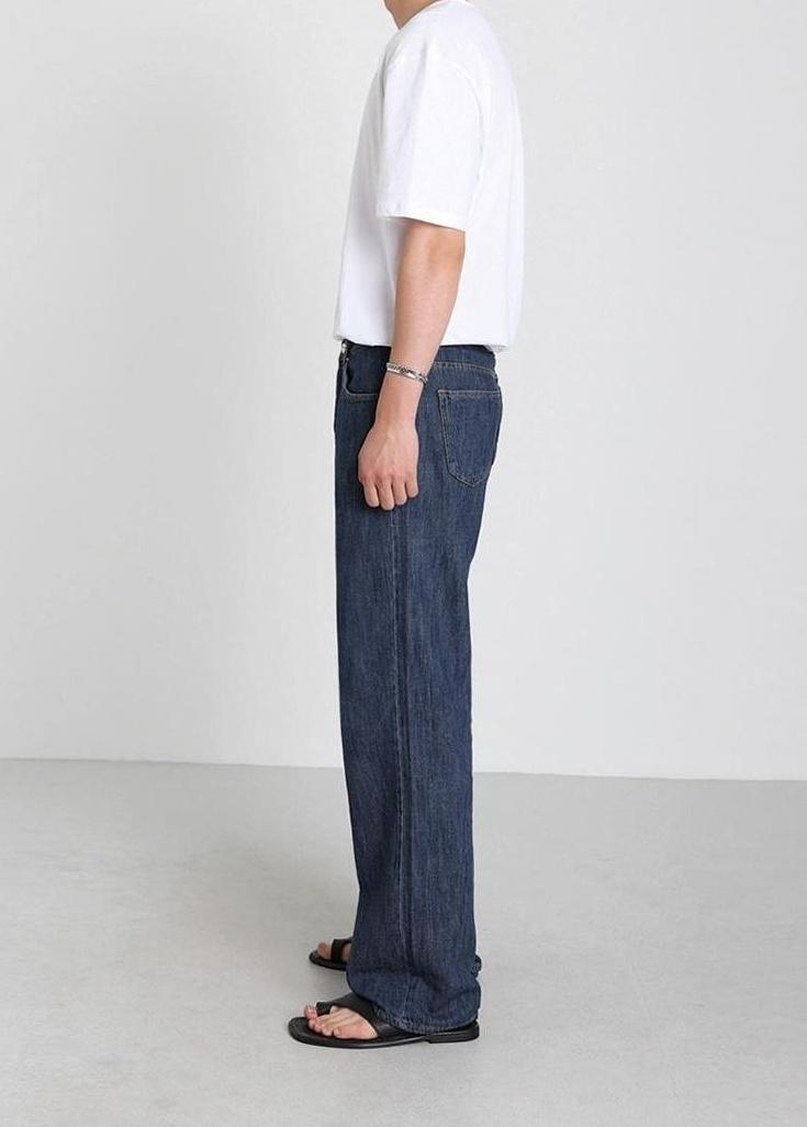 Relaxed Fit Denim Trousers