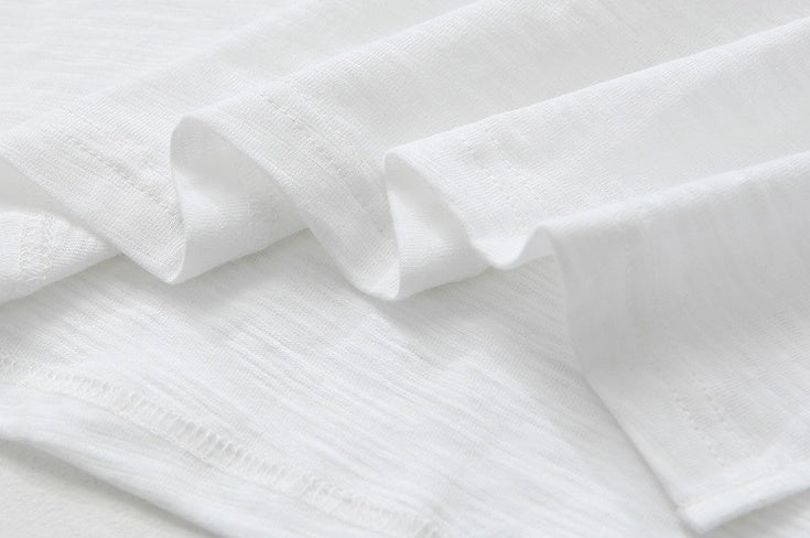 Relaxed Fit Henley Long Sleeve Tee