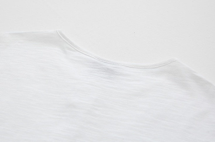 Relaxed Fit Henley Long Sleeve Tee