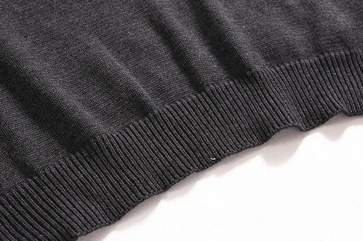 Relaxed Fit Knit Pullover Sweater