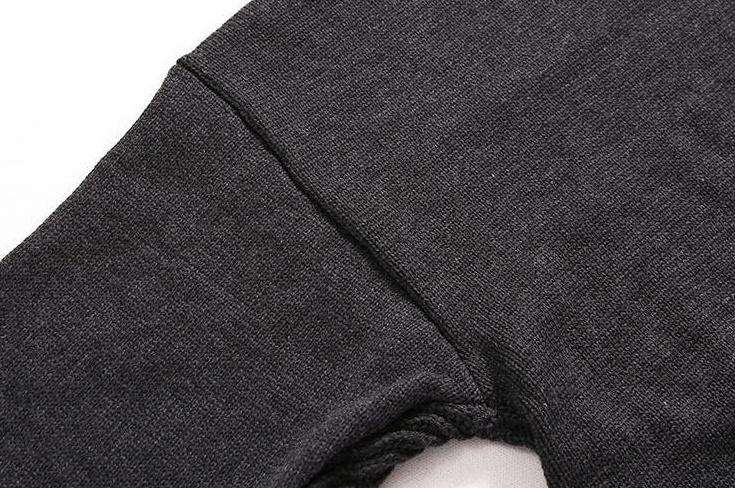 Relaxed Fit Knit Pullover Sweater